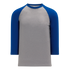 Athletic Knit 3/4 Sleeve Crew Neck Baseball Shirt (BA1846)